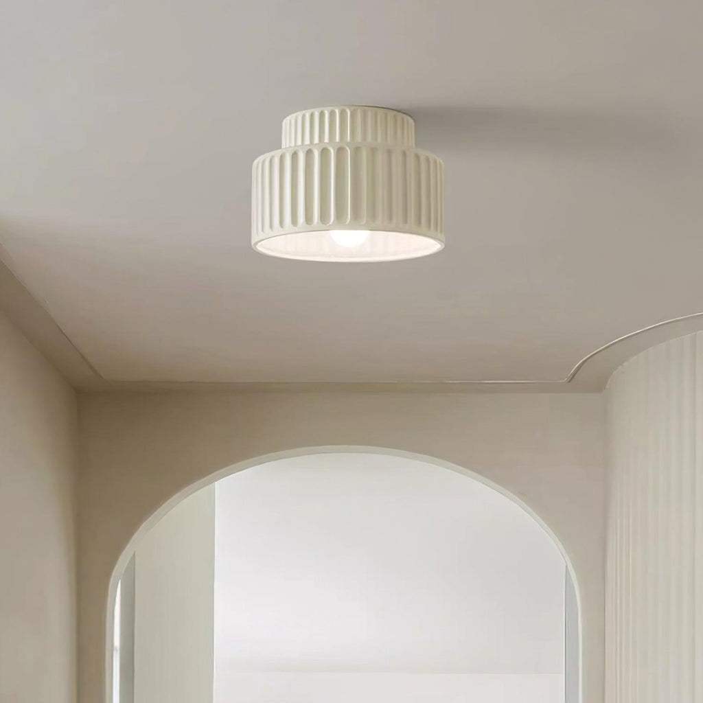 WINTHROP VINTAGE GLASS DOME CEILING LIGHT