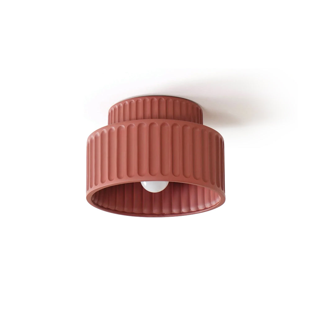 WINTHROP VINTAGE GLASS DOME CEILING LIGHT