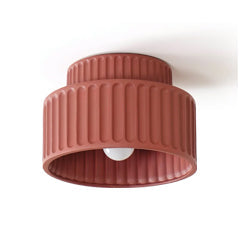 WINTHROP VINTAGE GLASS DOME CEILING LIGHT
