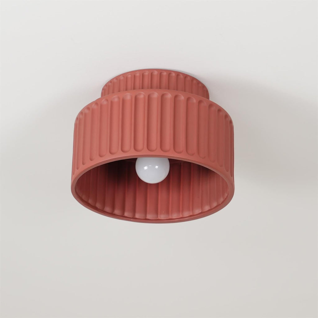 WINTHROP VINTAGE GLASS DOME CEILING LIGHT