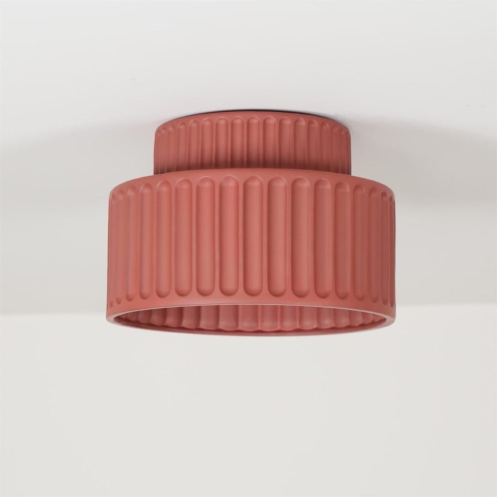 WINTHROP VINTAGE GLASS DOME CEILING LIGHT
