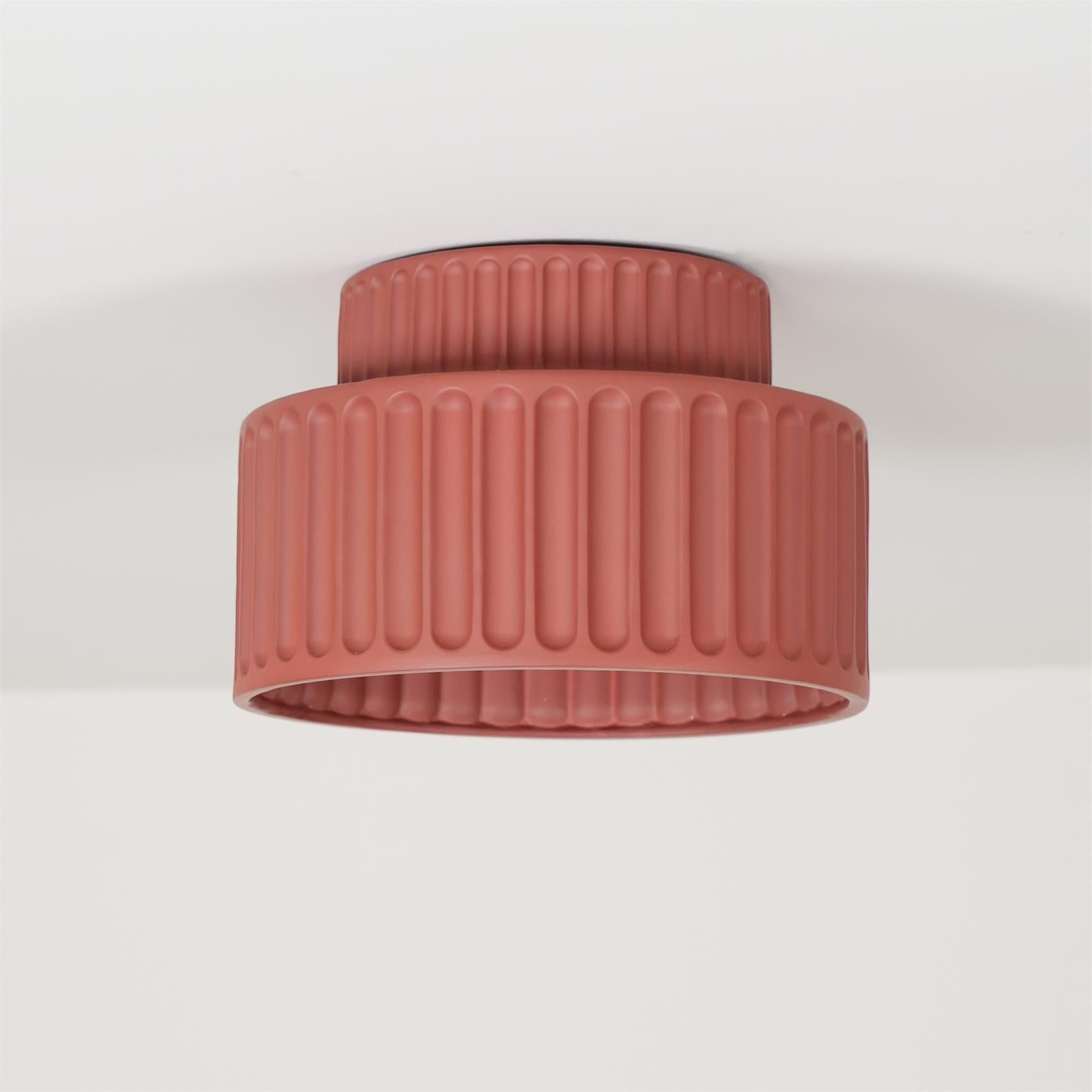 WINTHROP VINTAGE GLASS DOME CEILING LIGHT