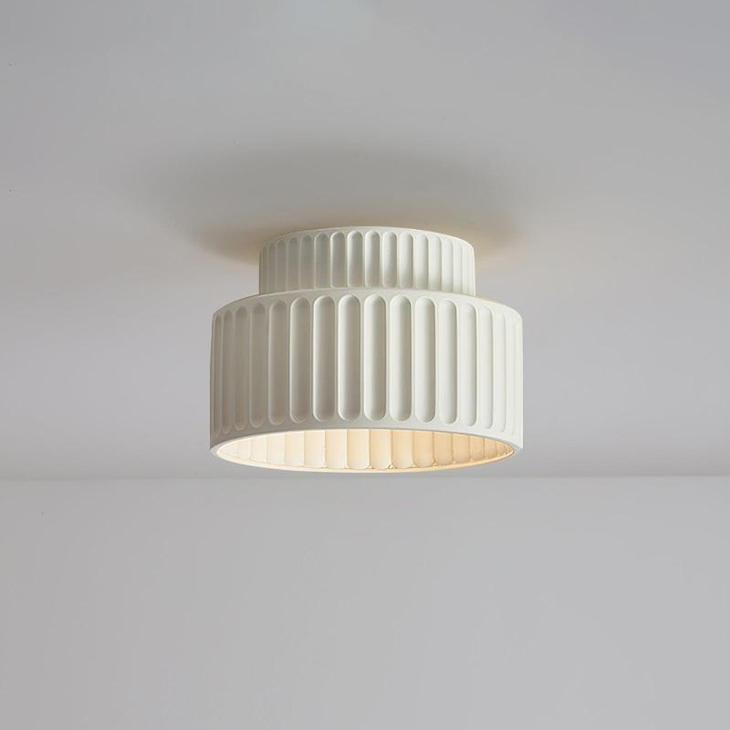 WINTHROP VINTAGE GLASS DOME CEILING LIGHT