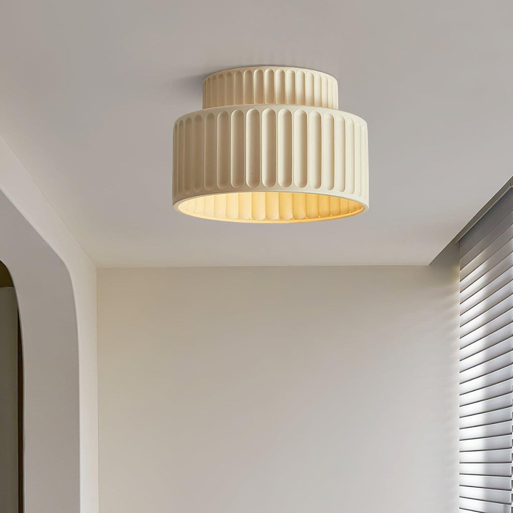 WINTHROP VINTAGE GLASS DOME CEILING LIGHT