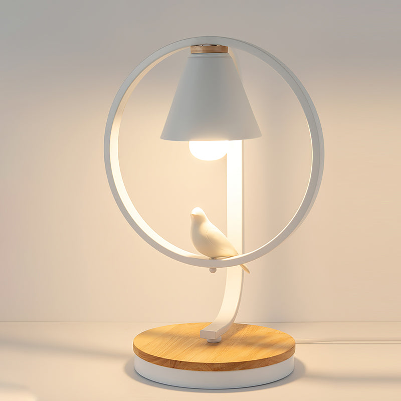 WINTHROP FROSTED GLASS TABLE LAMP