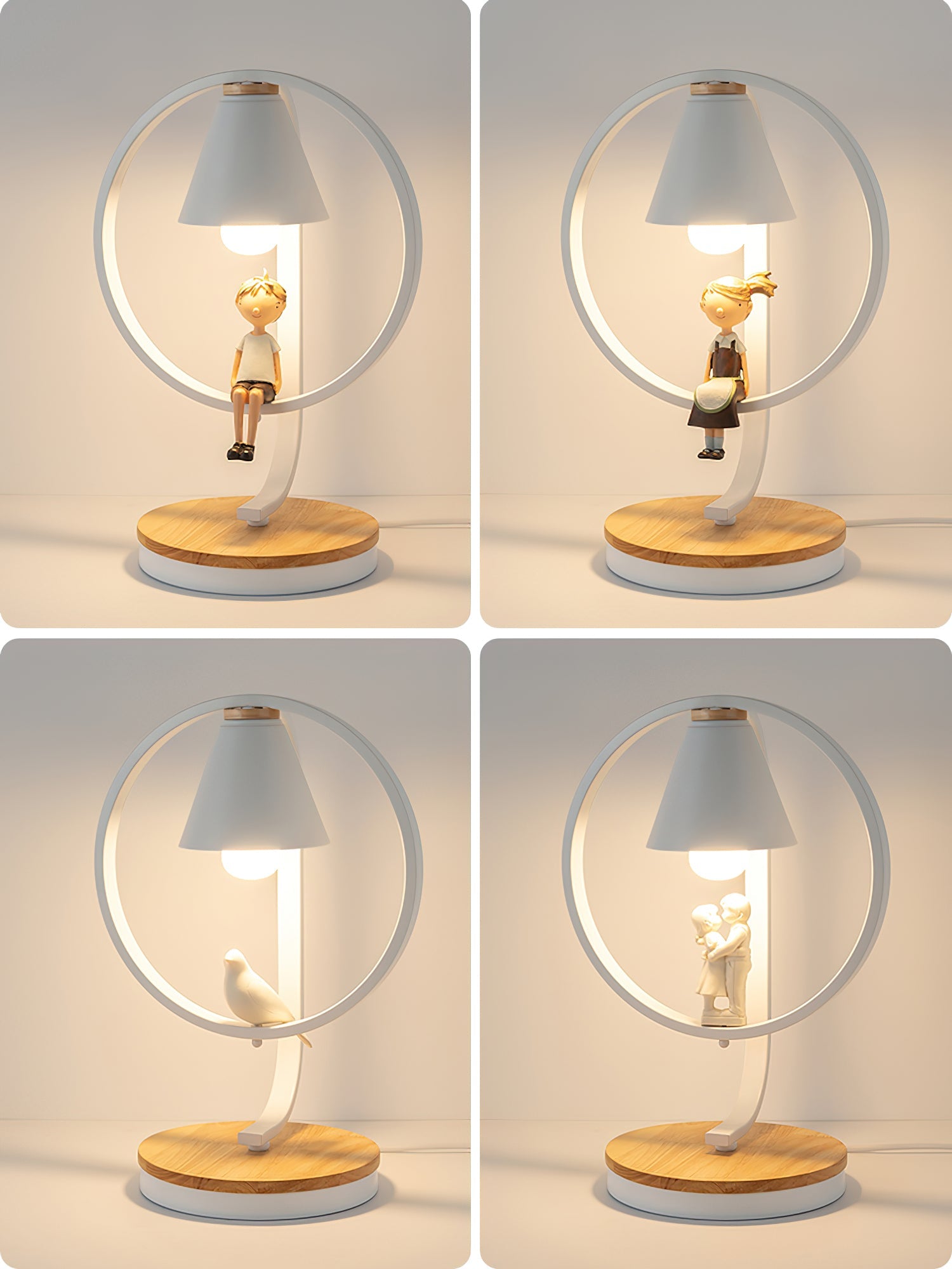 WINTHROP FROSTED GLASS TABLE LAMP