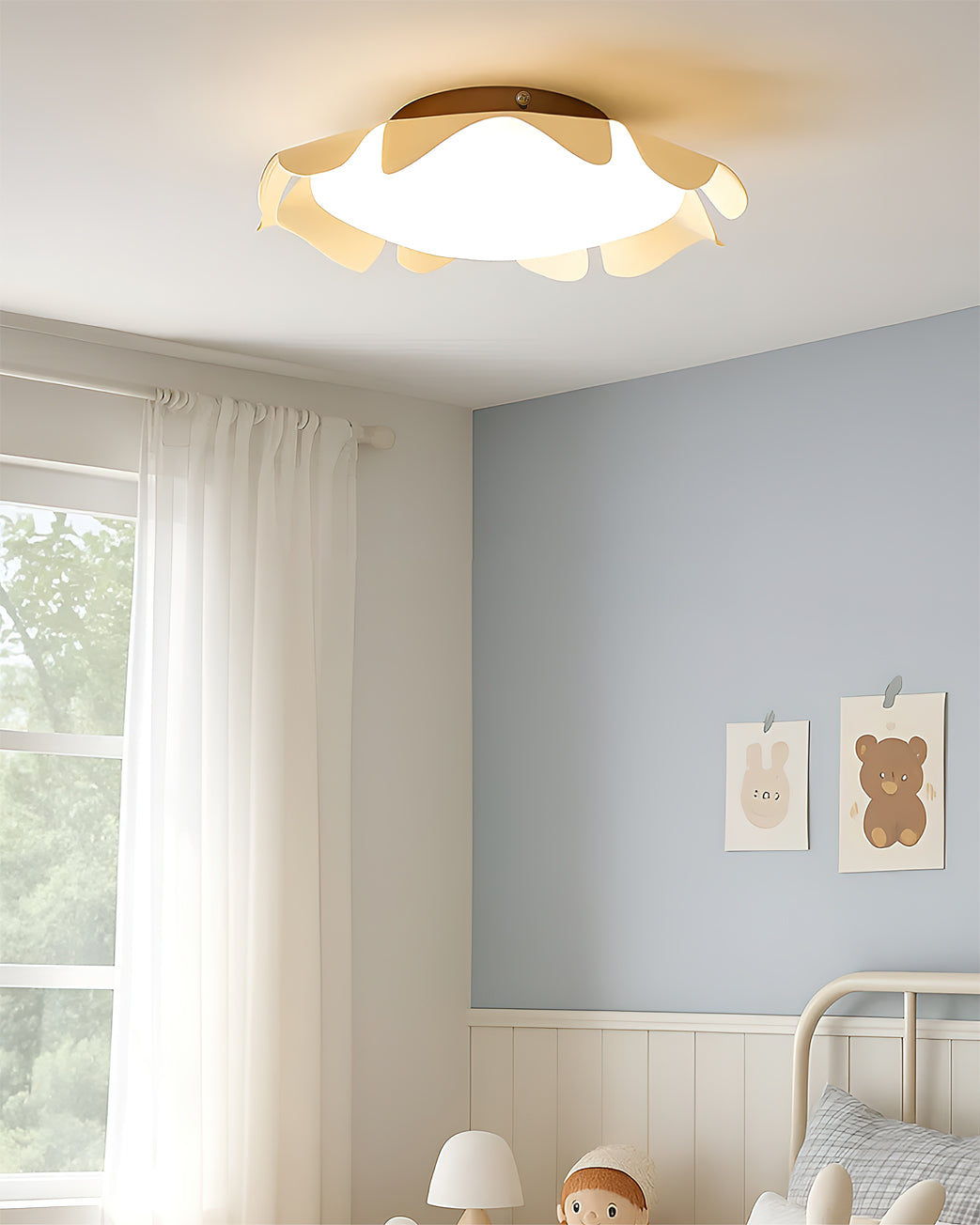FARNLEY FROSTED GLASS HANGING LANTERN