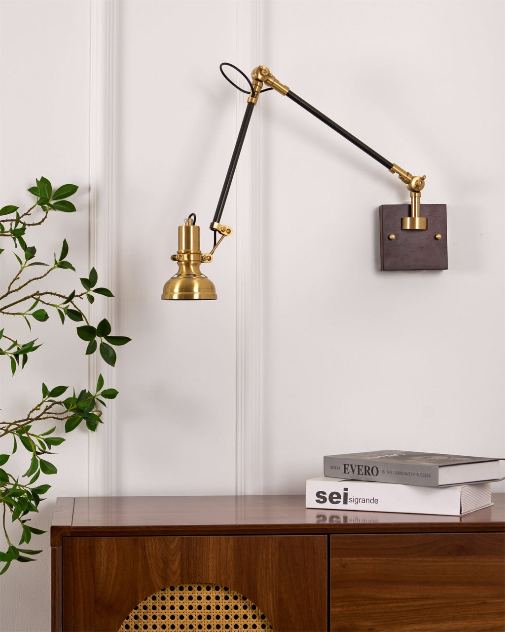 FENWICK ADJUSTABLE ARM WALL LIGHT