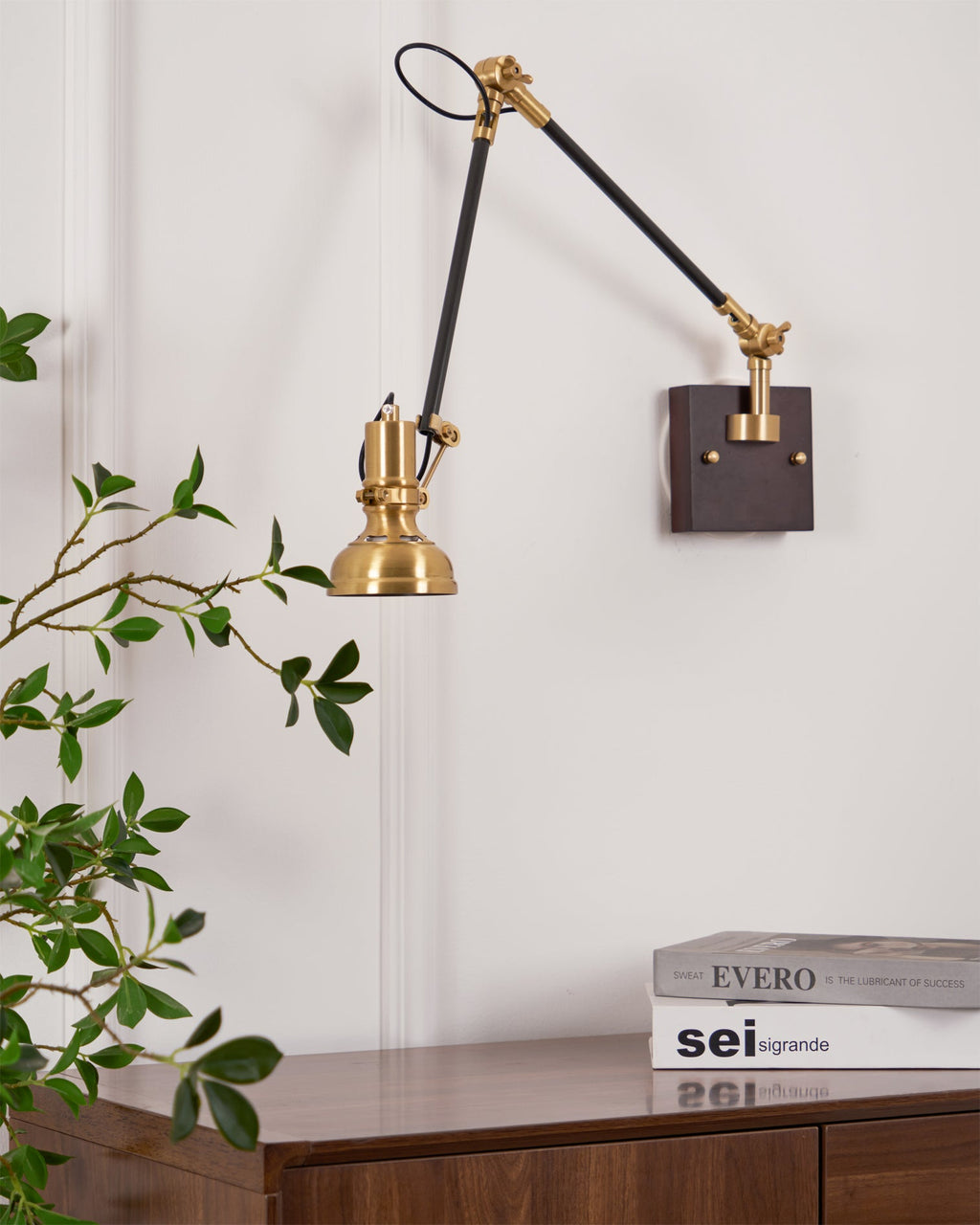 FENWICK ADJUSTABLE ARM WALL LIGHT