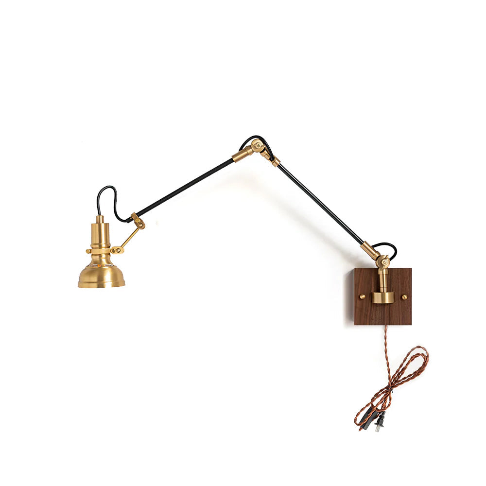 FENWICK VINTAGE SWING ARM WALL SCONCE
