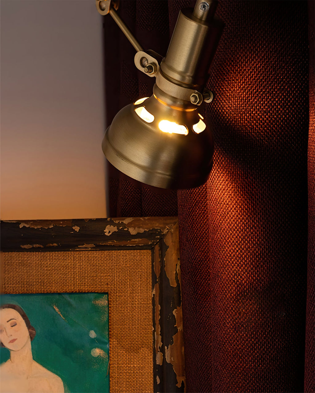 FENWICK ADJUSTABLE ARM WALL LIGHT