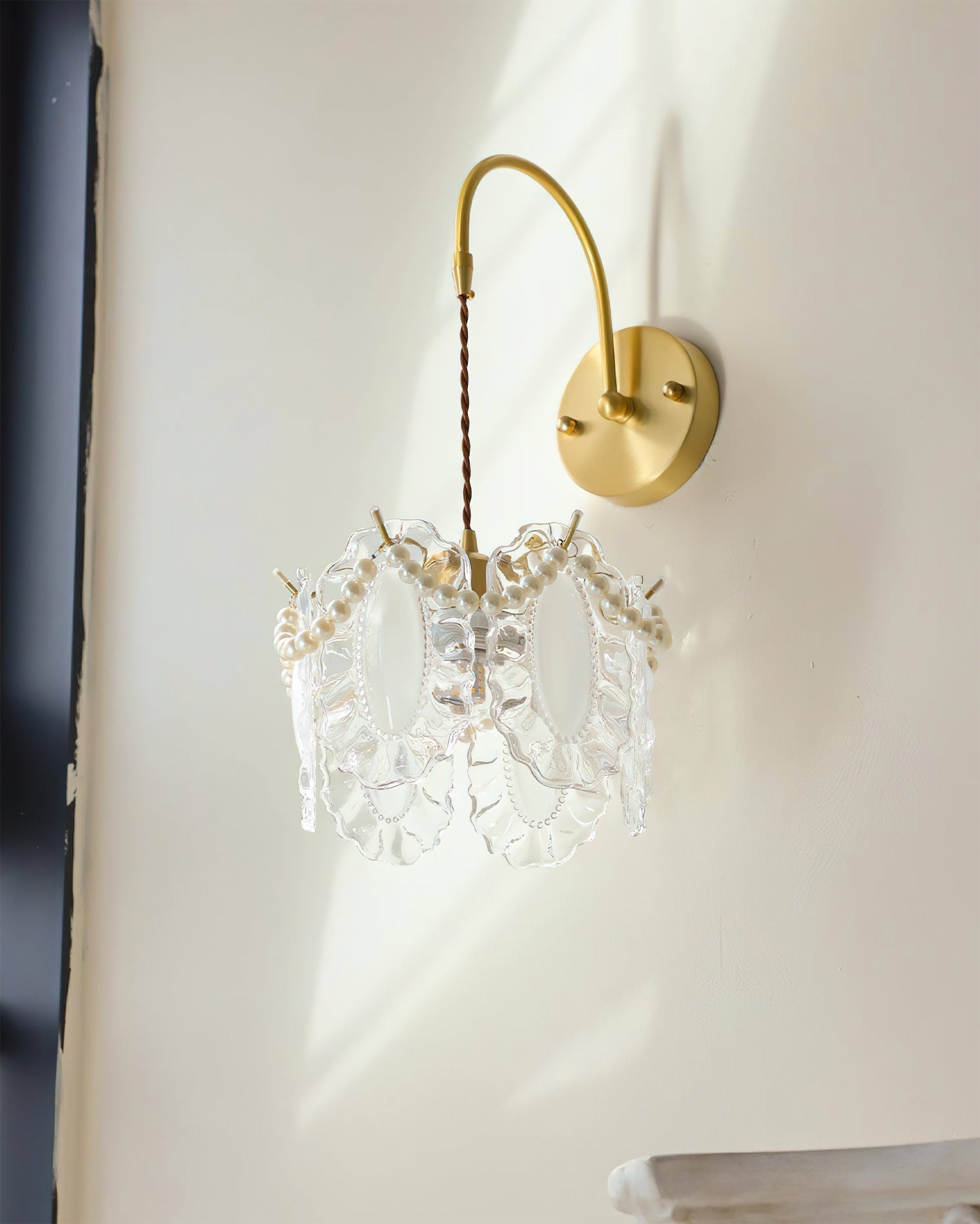Farnsworth Crystal Panel Sconce