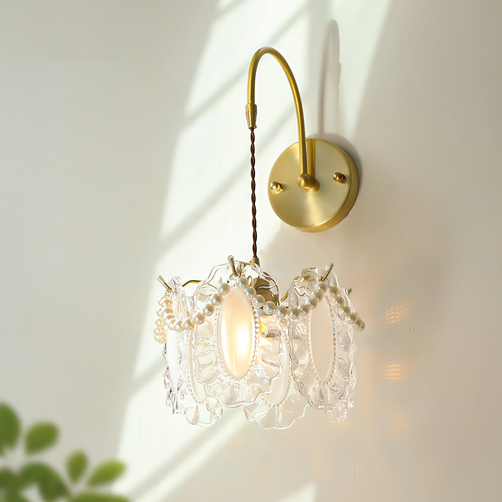 Farnsworth Crystal Panel Sconce