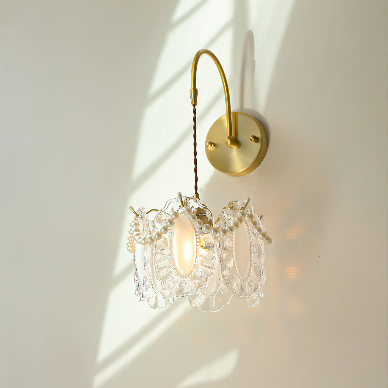 Farnsworth Crystal Panel Sconce