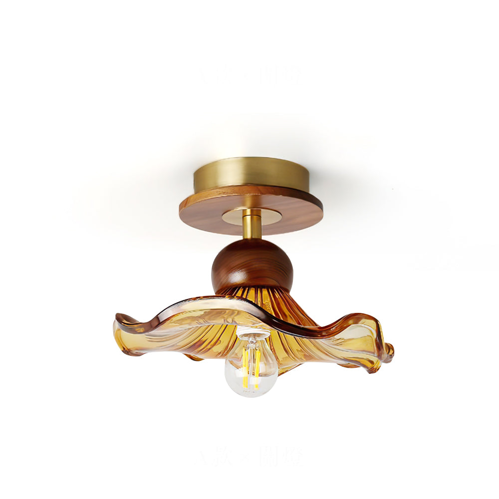 ALDERSON KAPOK WOODEN CANOPY LIGHT
