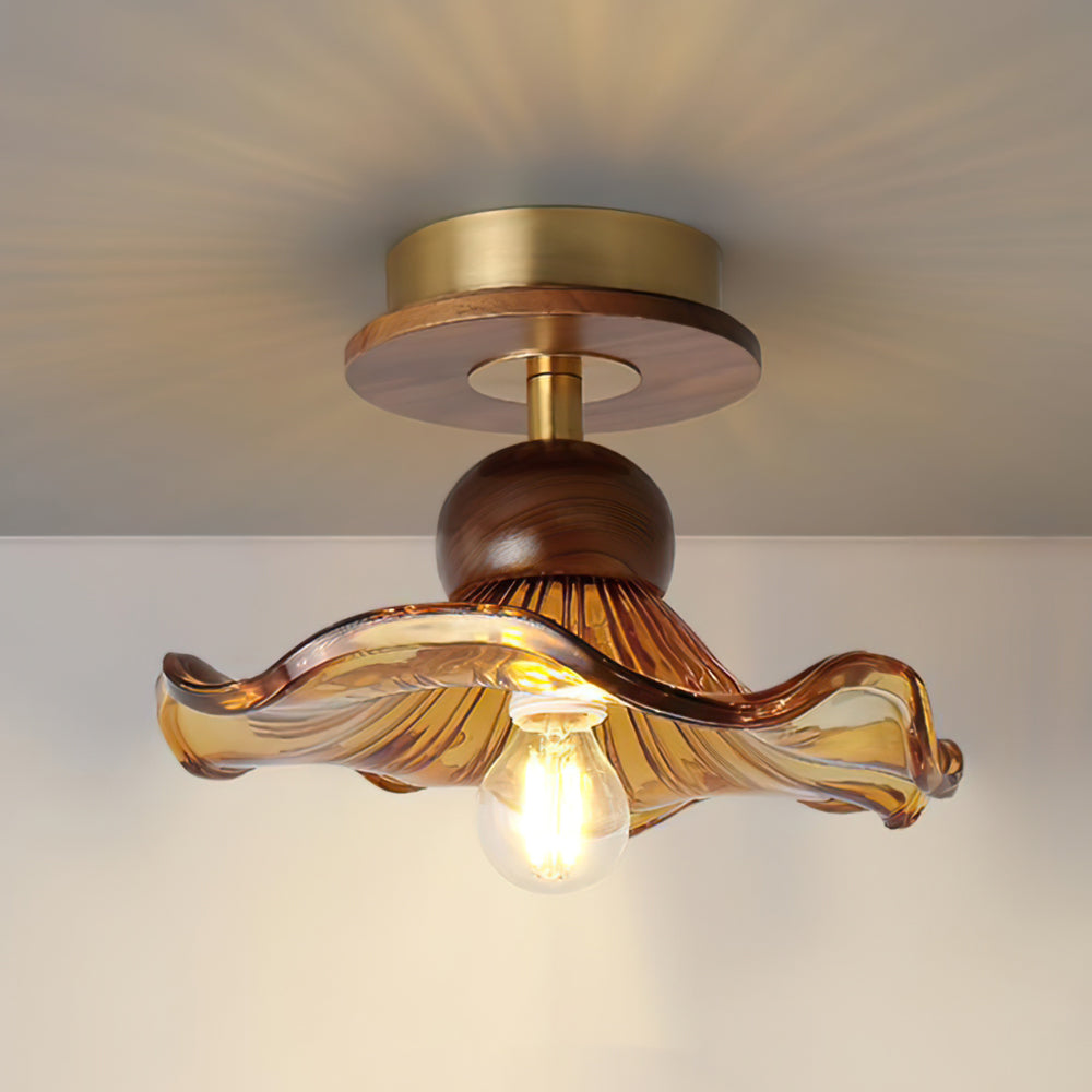 ALDERSON KAPOK WOODEN CANOPY LIGHT