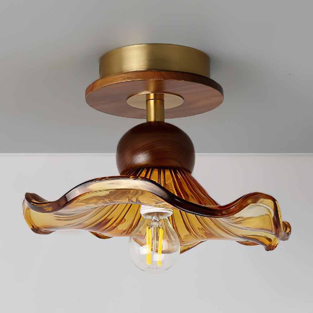 ALDERSON KAPOK WOODEN CANOPY LIGHT
