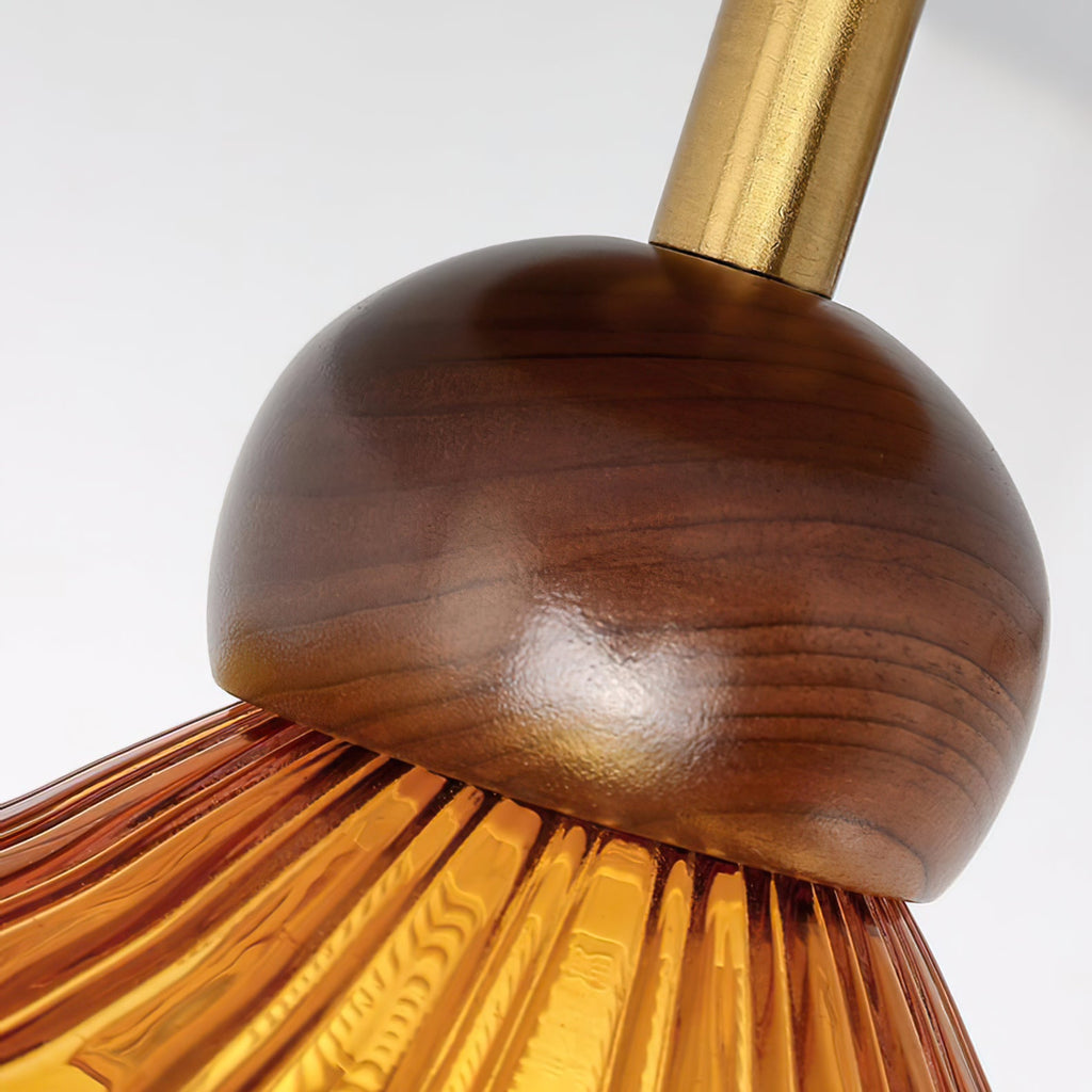 ALDERSON KAPOK WOODEN CANOPY LIGHT