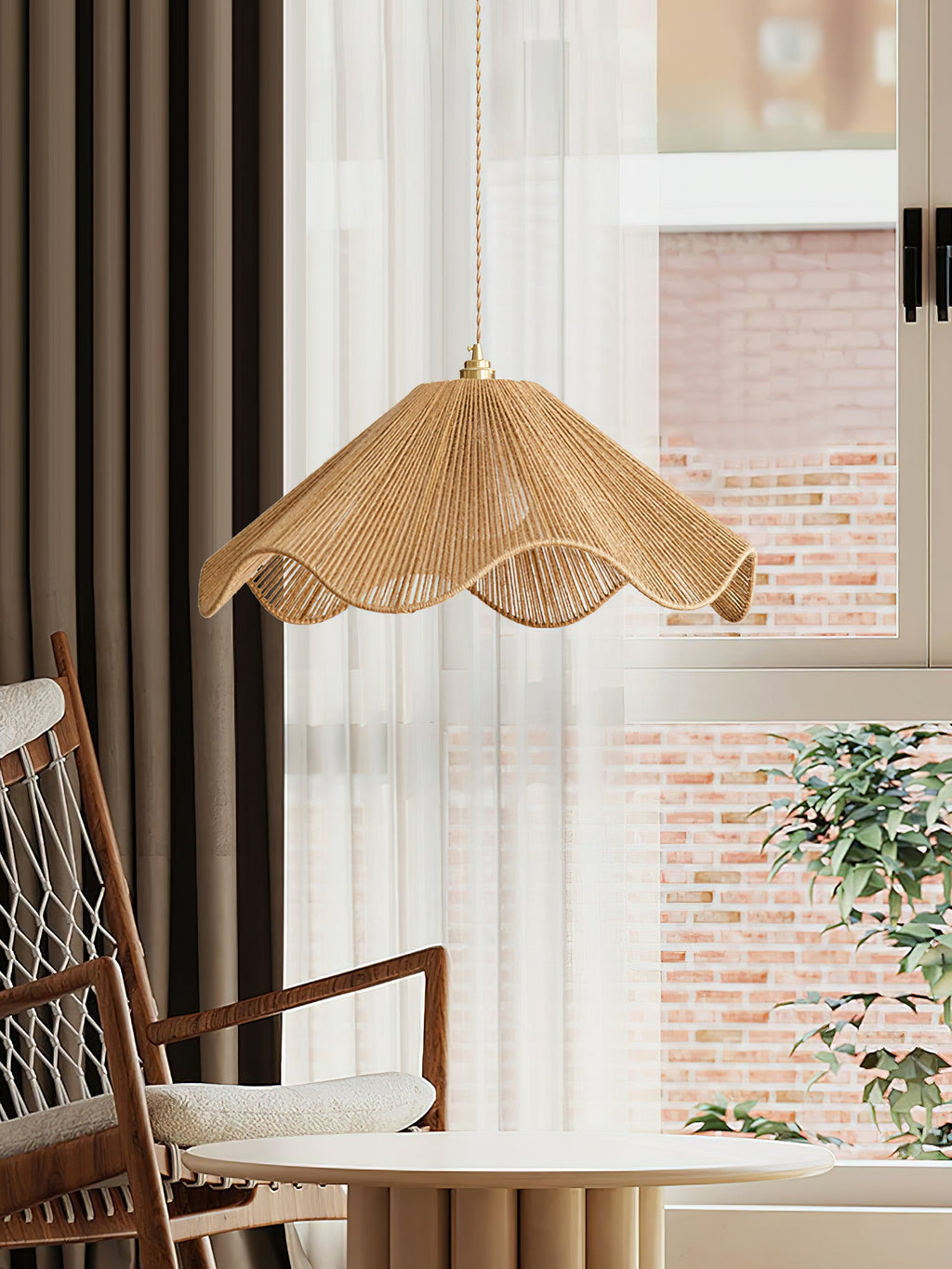 FENWICK ARTISANAL GLASS DROP LIGHT