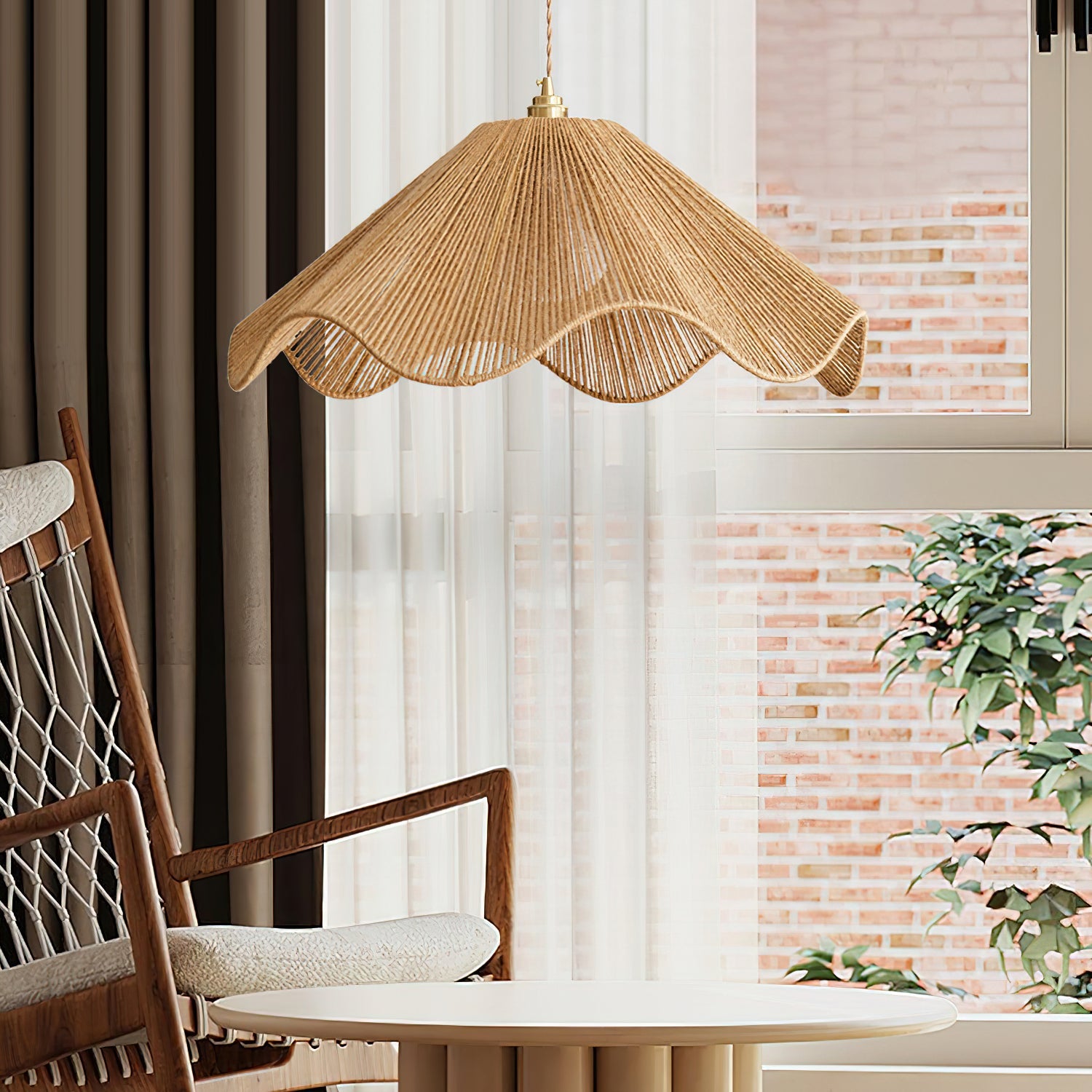 FENWICK ARTISANAL GLASS DROP LIGHT