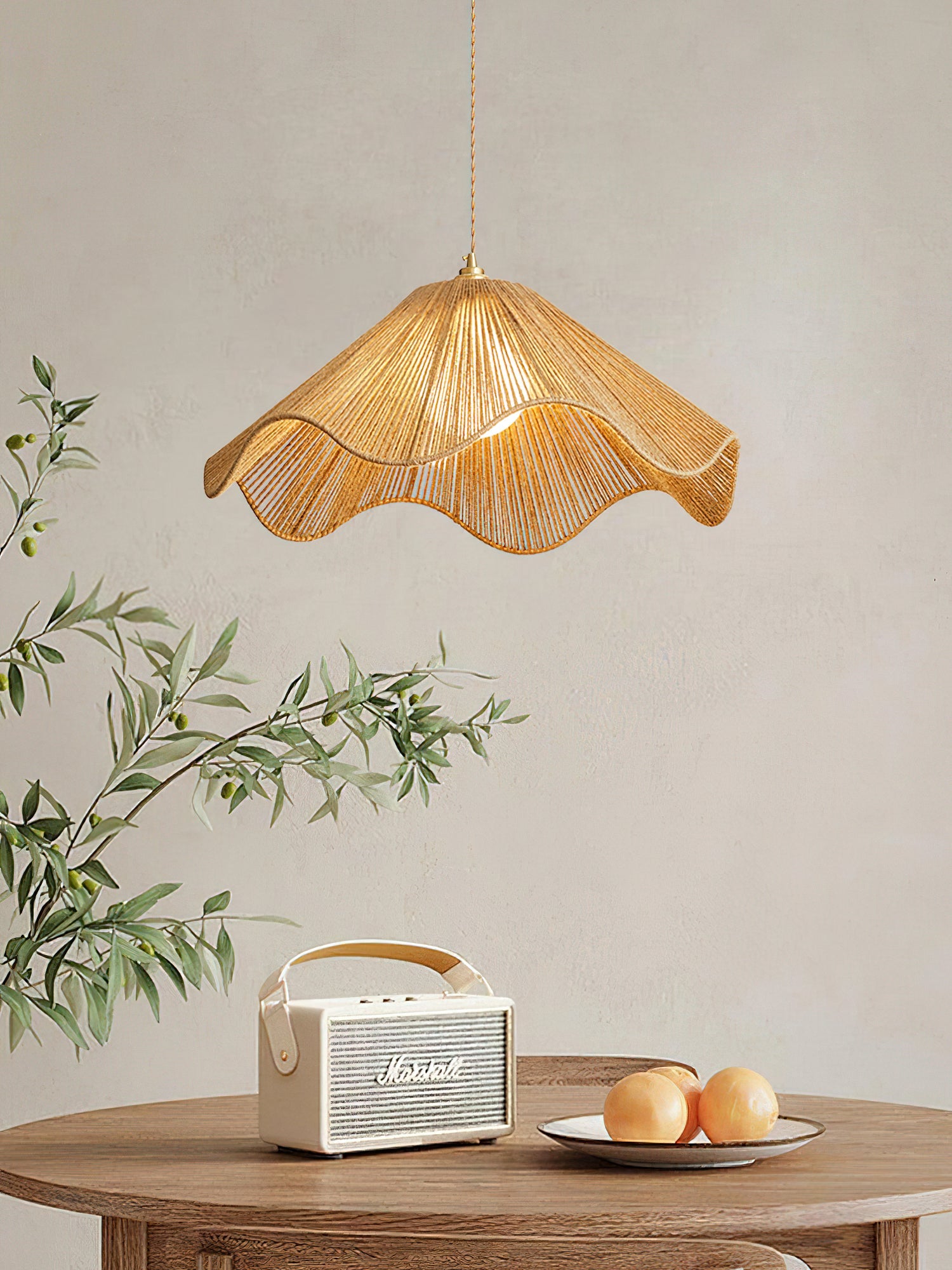 FENWICK ARTISANAL GLASS DROP LIGHT
