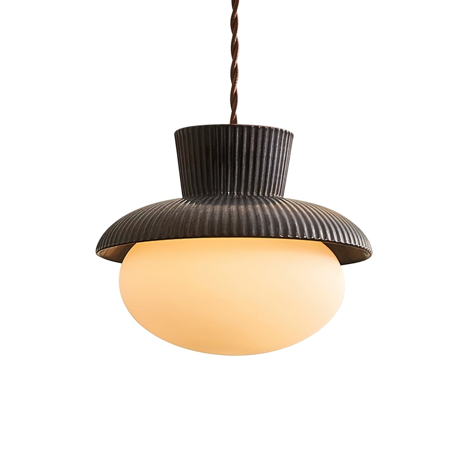 RAVENWOOD DRAPED GLASS PENDANT LIGHT