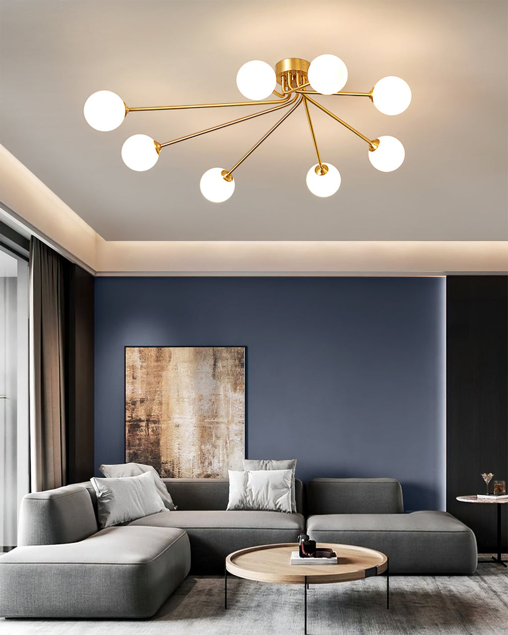 CHARLESTON GLOW ARTISAN CEILING LIGHT