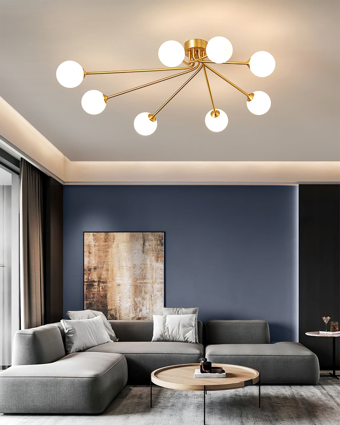 CHARLESTON GLOW ARTISAN CEILING LIGHT