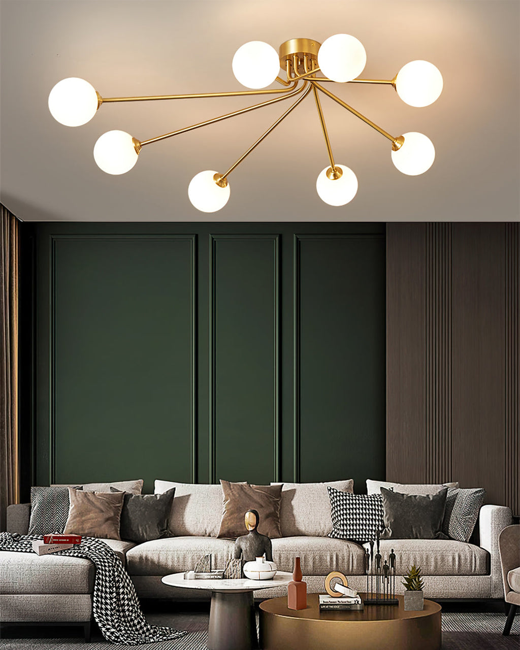 CHARLESTON GLOW ARTISAN CEILING LIGHT