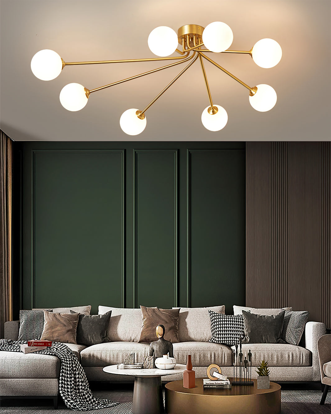 CHARLESTON GLOW ARTISAN CEILING LIGHT