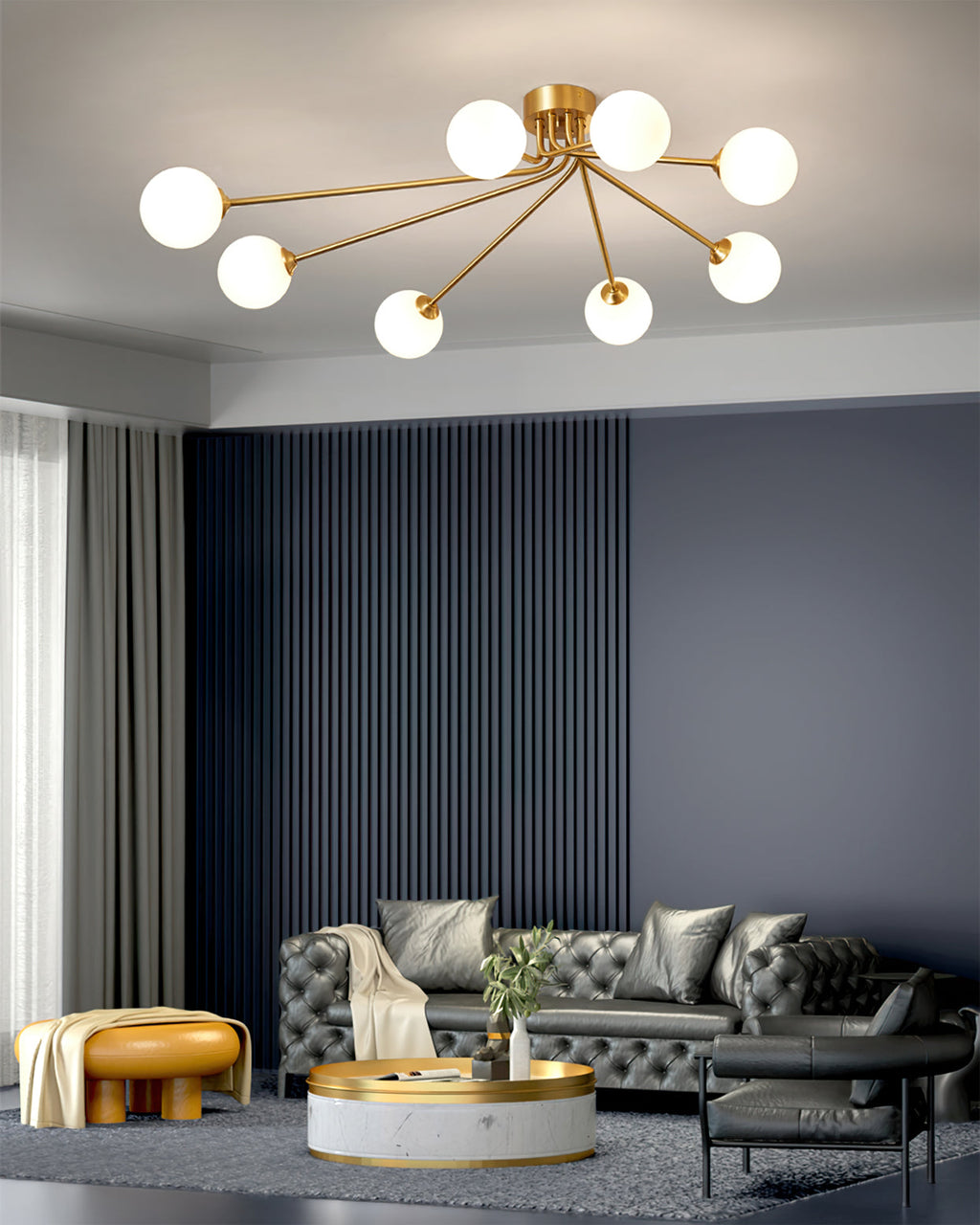 CHARLESTON GLOW ARTISAN CEILING LIGHT