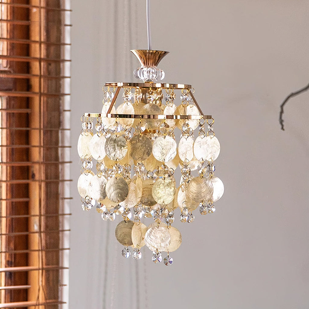 Vespera Crystal Orb Pendant