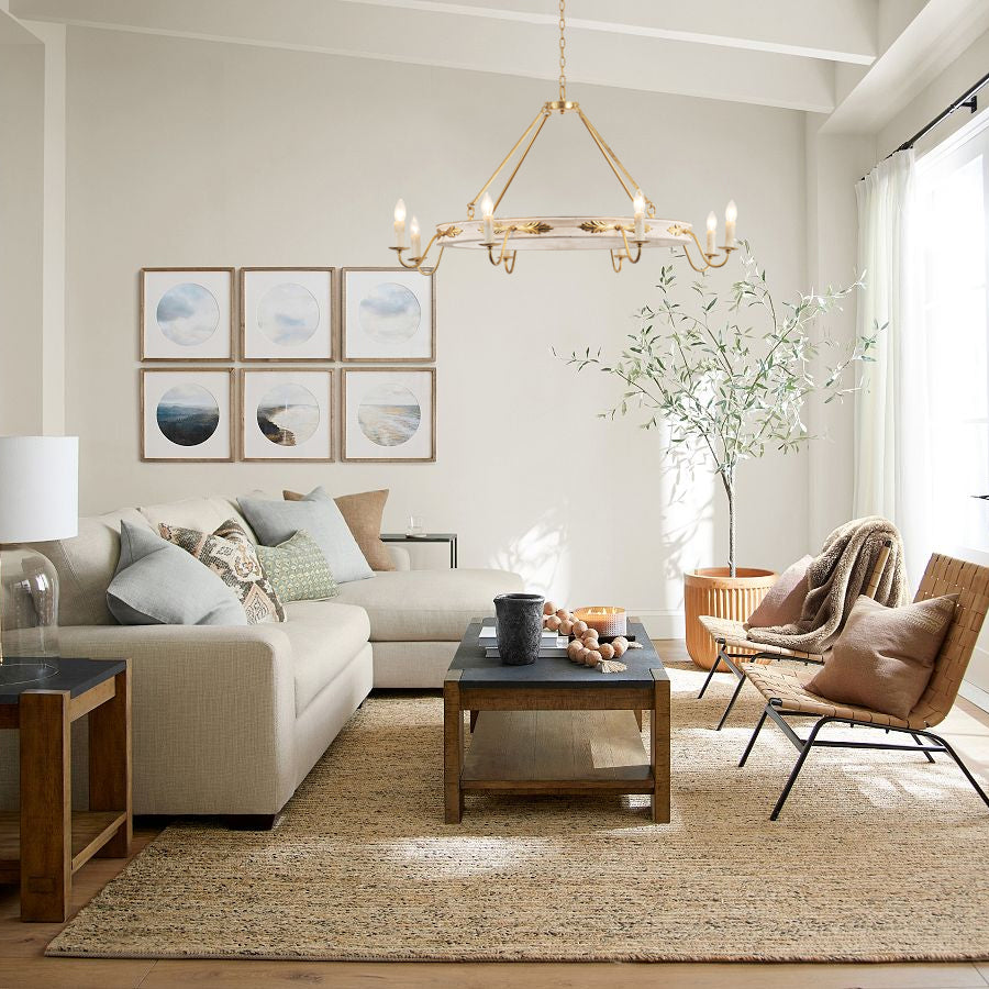 WINTERBOURNE CRYSTAL DROPLET CEILING LIGHT