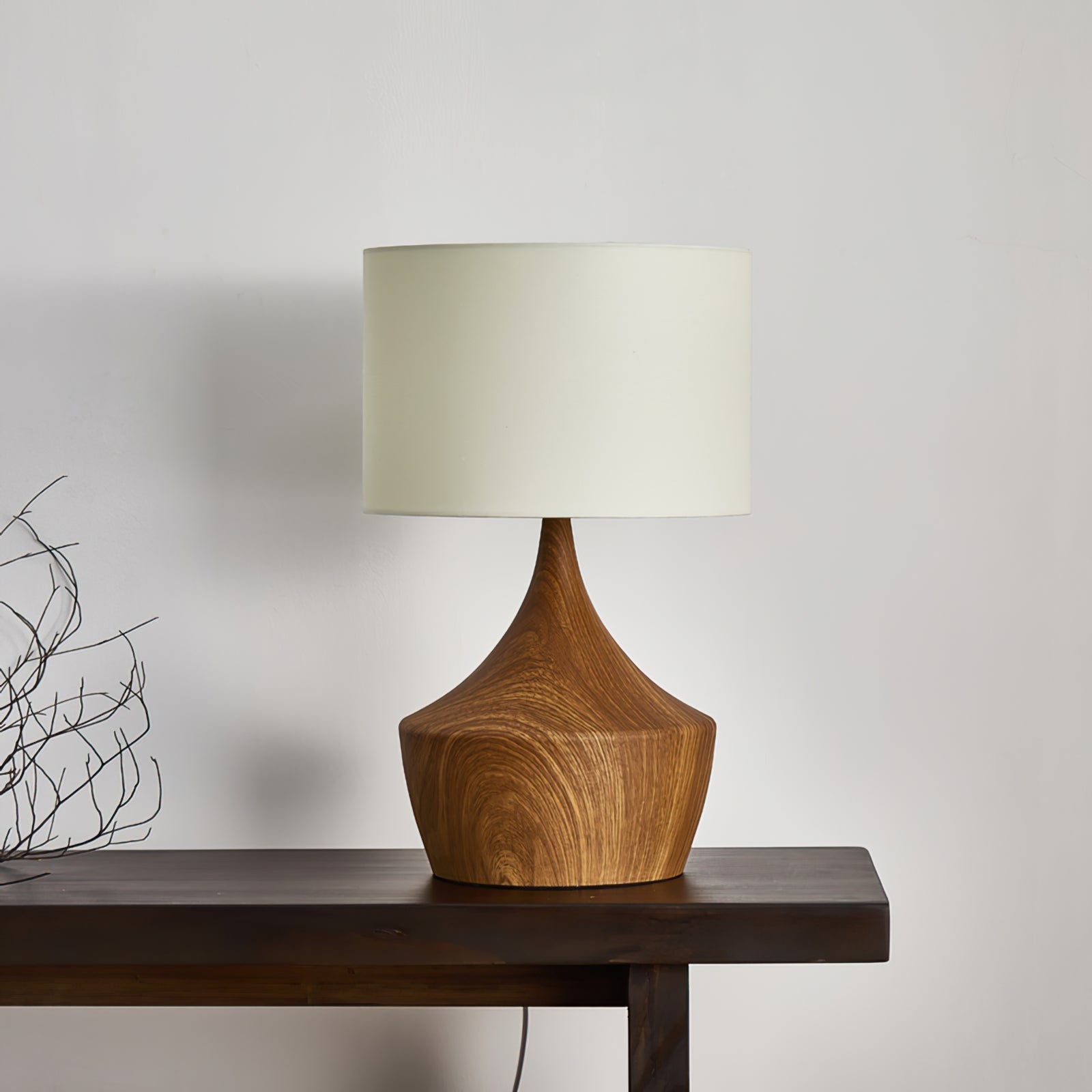 WINTHROP RUSTIC WOODEN TABLE LANTERN