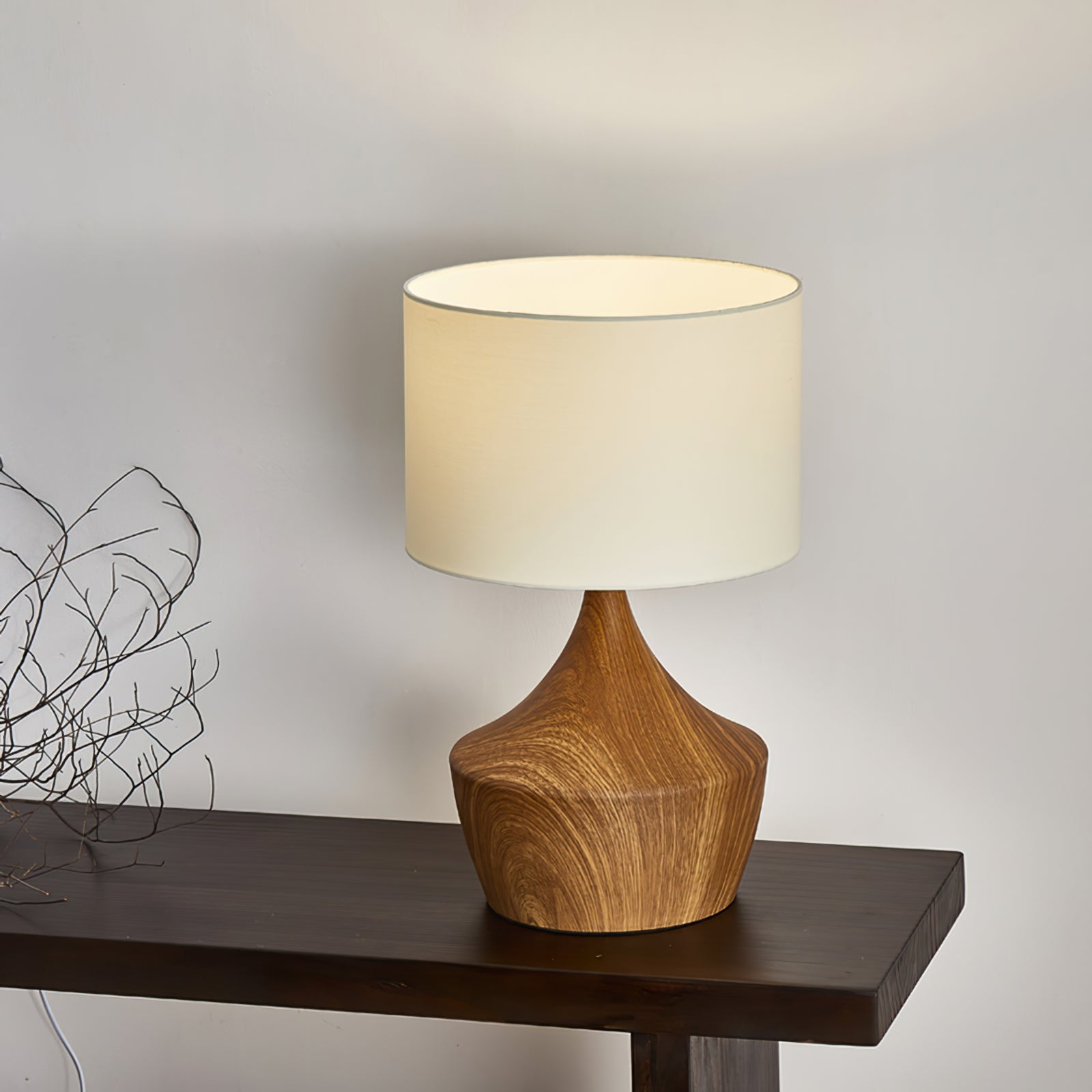 WINTHROP RUSTIC WOODEN TABLE LANTERN