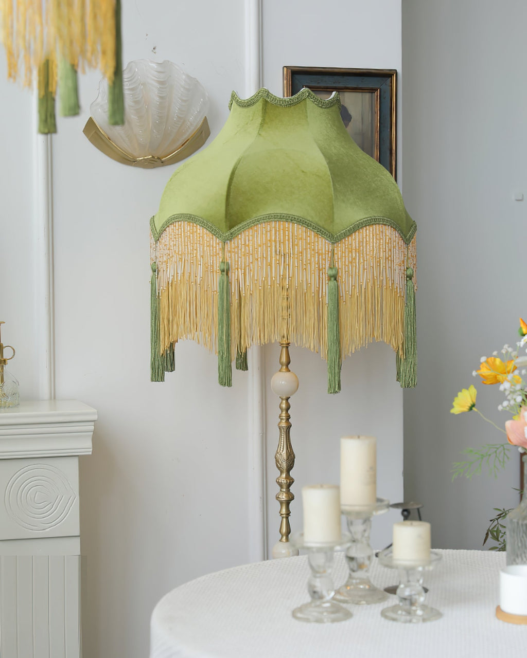 Fitzwilliam Textured Shade Floor Lantern