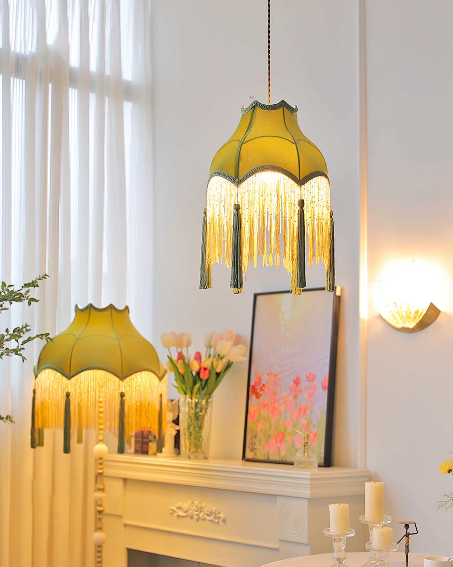 WINTHROP TEXTILE DRUM PENDANT LIGHT