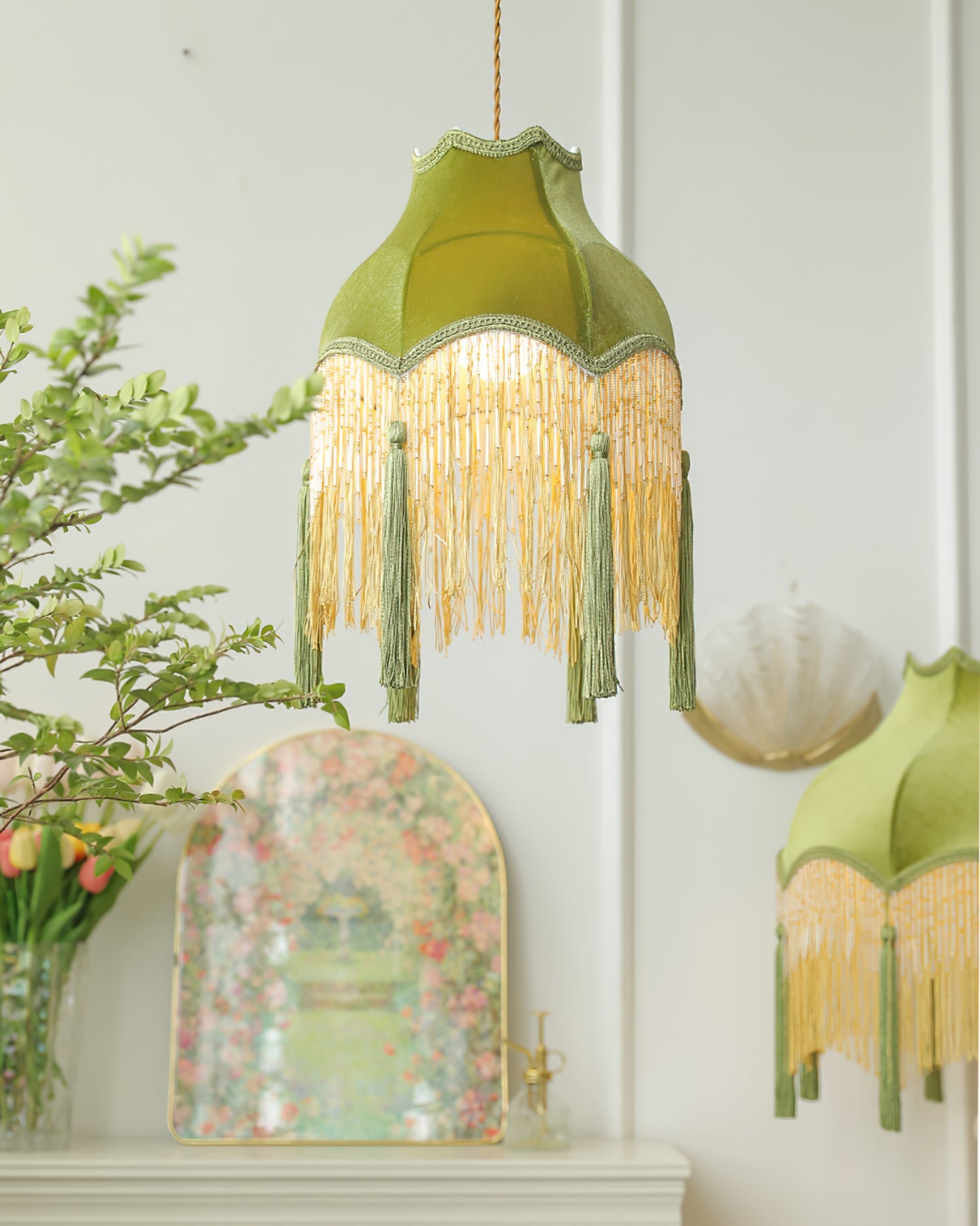WINTHROP TEXTILE DRUM PENDANT LIGHT