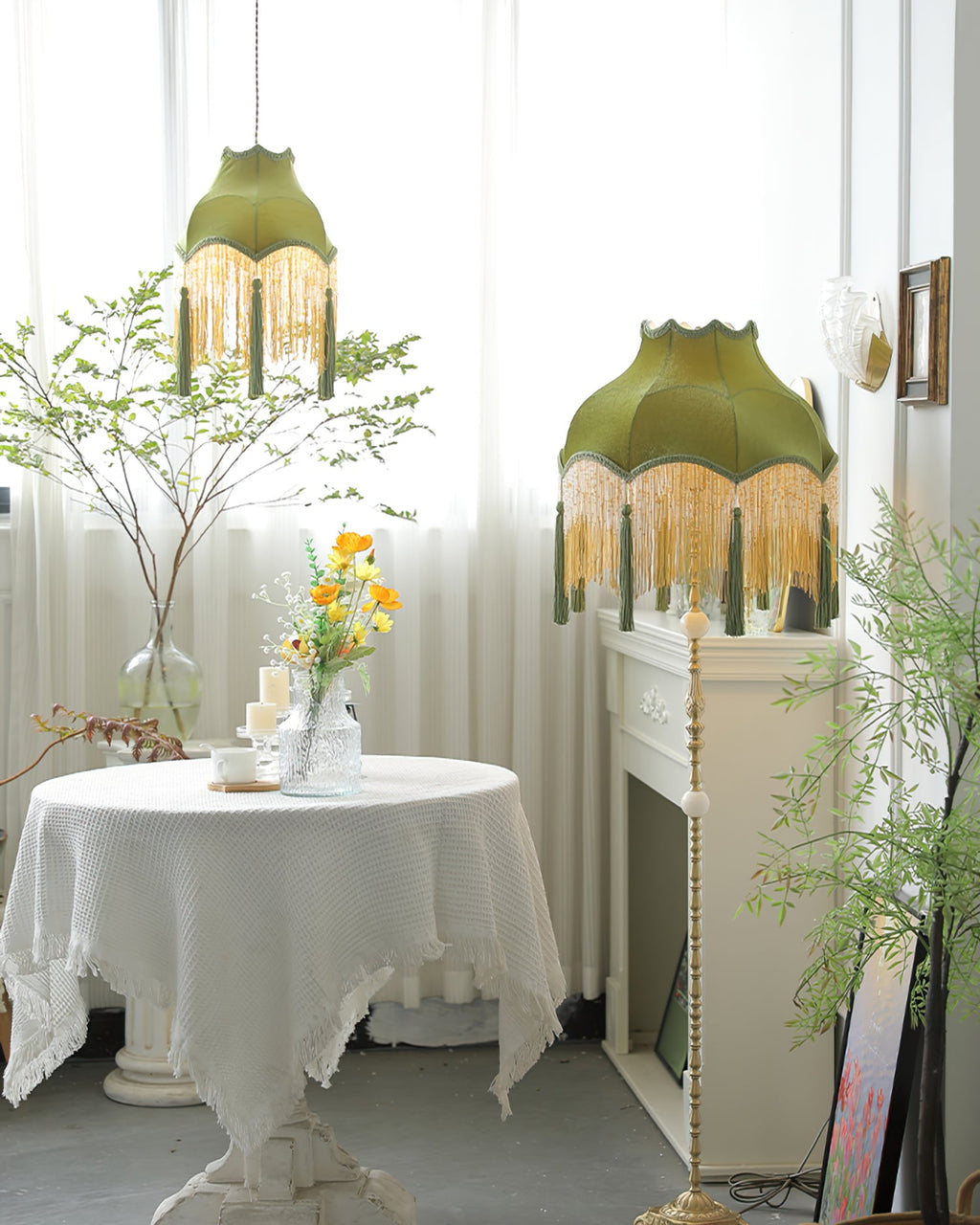WINTHROP TEXTILE DRUM PENDANT LIGHT