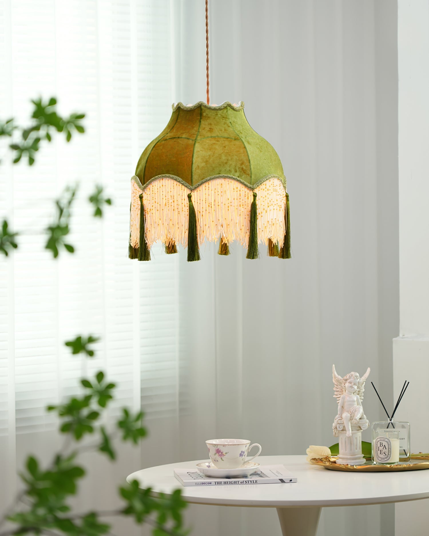 WINTHROP TEXTILE DRUM PENDANT LIGHT
