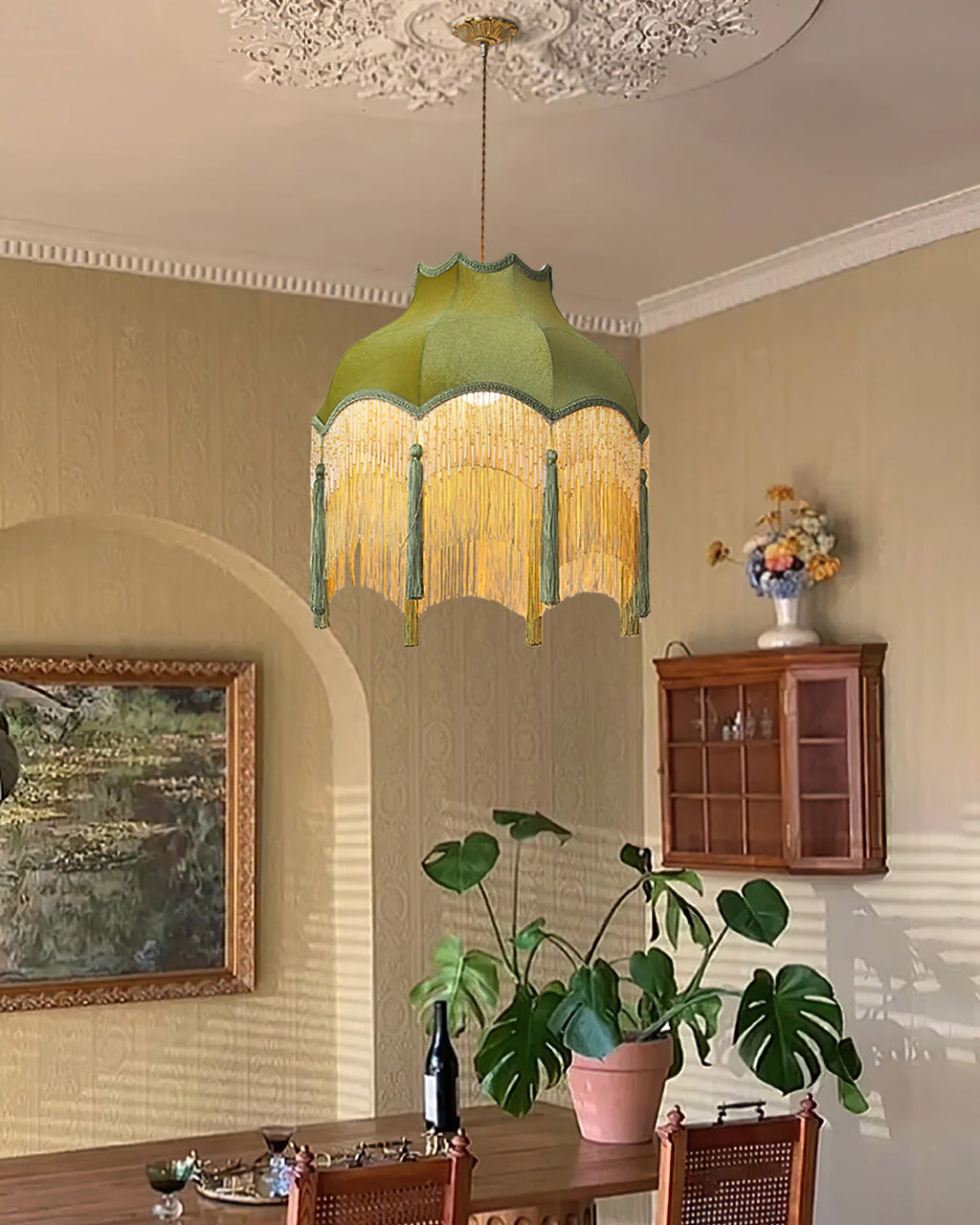 WINTHROP TEXTILE DRUM PENDANT LIGHT