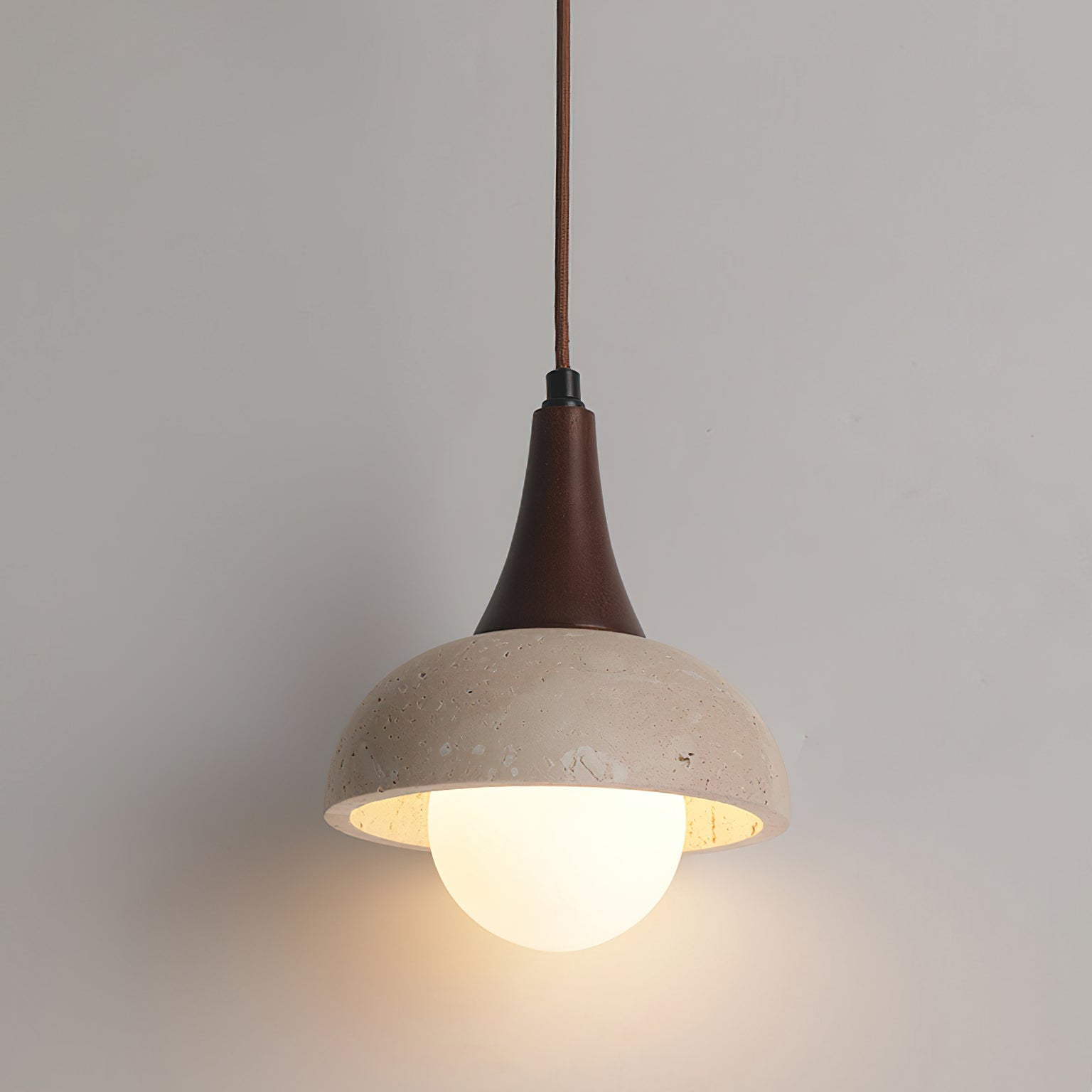 FENWICK HANGING LANTERN WITH GLASS ACCENTS
