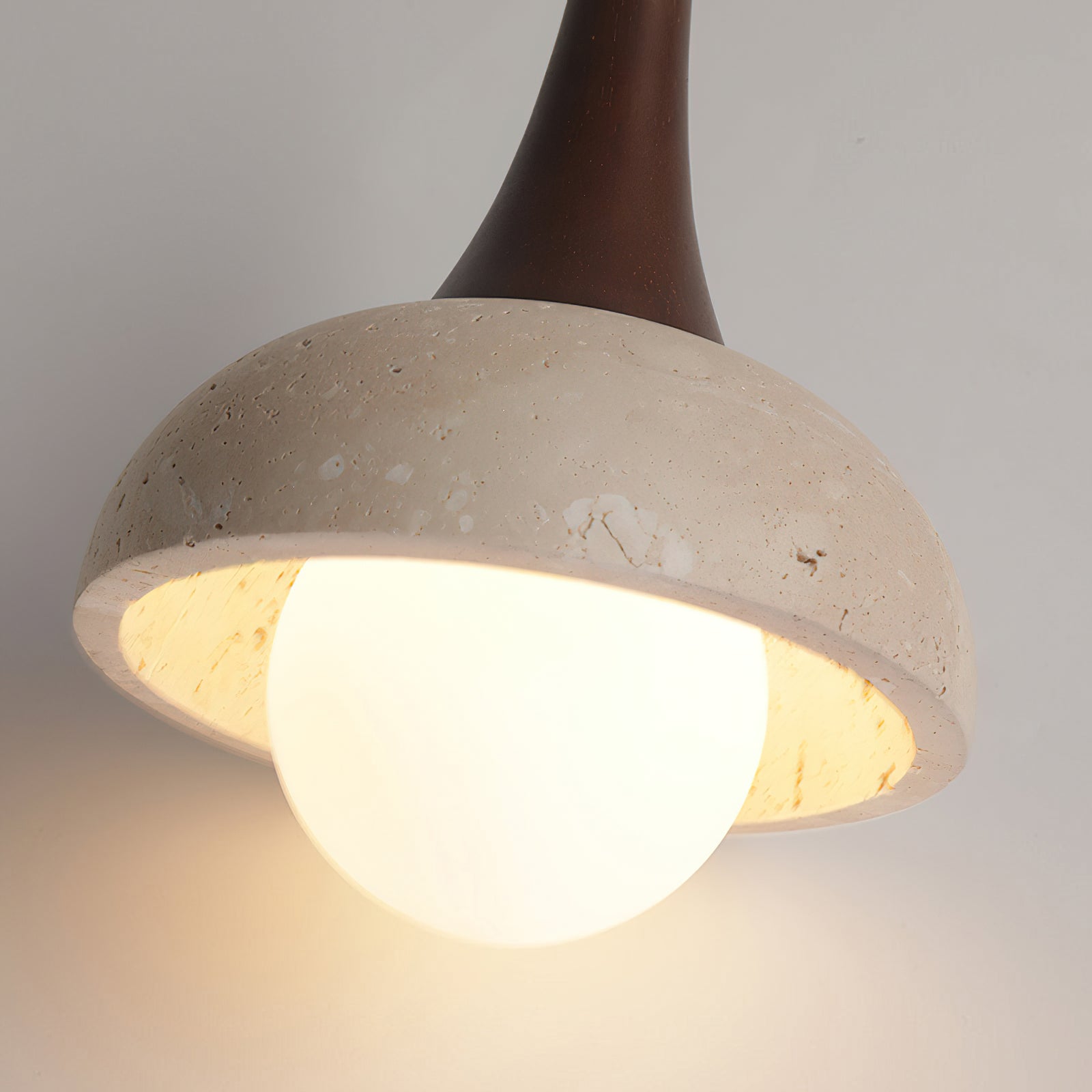 FENWICK HANGING LANTERN WITH GLASS ACCENTS