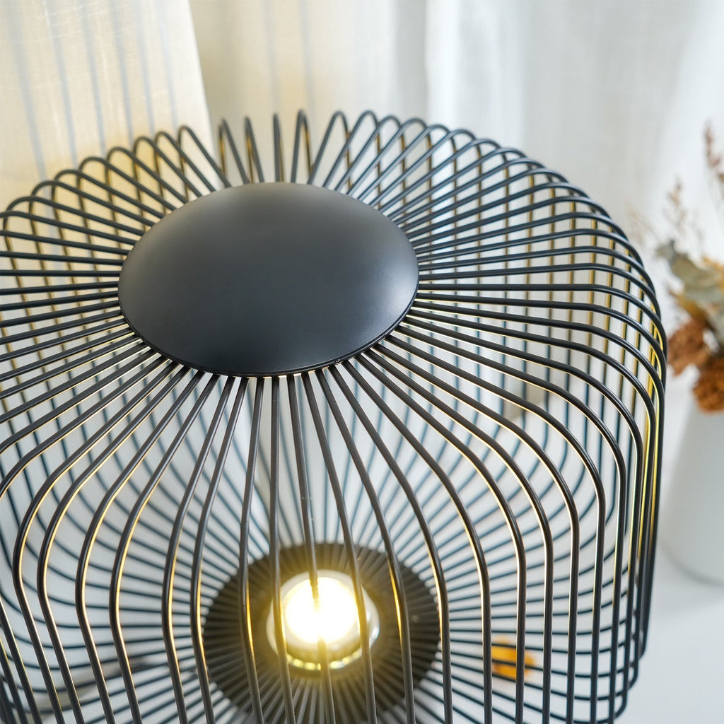 BRAMBLEWICK WOVEN LANTERN TABLE LIGHT