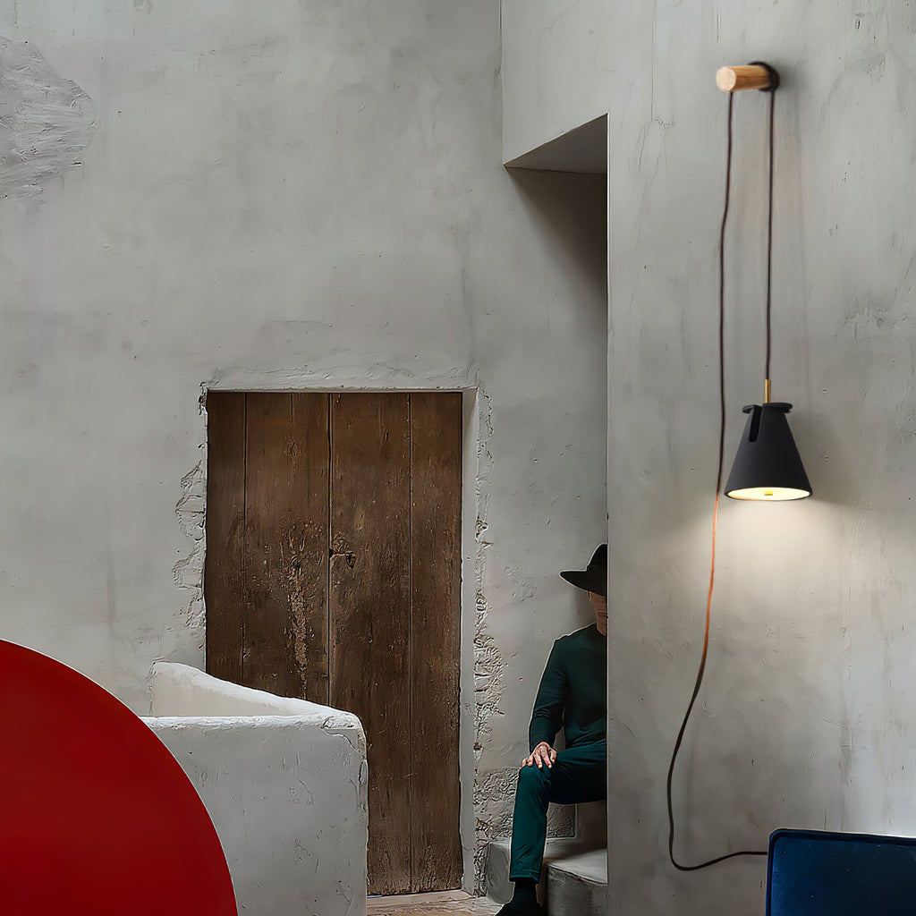 BRIDGEMAN RESIN BELL PENDANT LIGHT