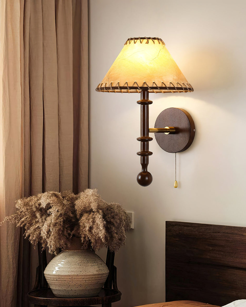 RAVENWOOD TIMBER WALL SCONCE