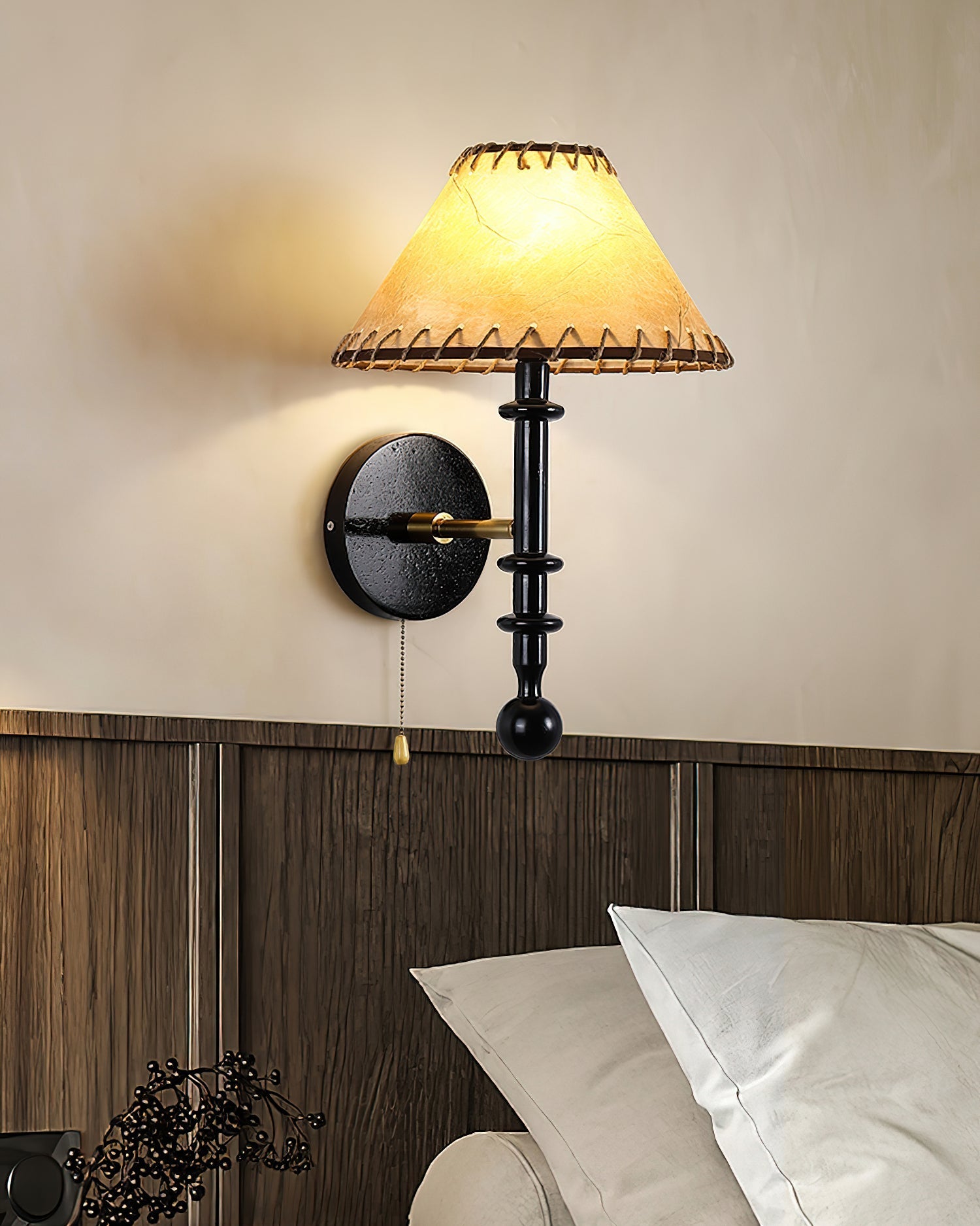 RAVENWOOD TIMBER WALL SCONCE