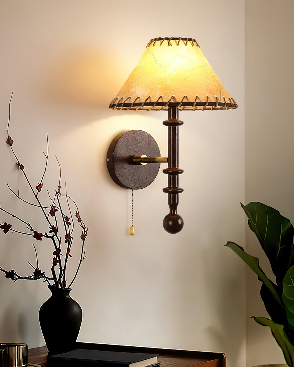 RAVENWOOD TIMBER WALL SCONCE