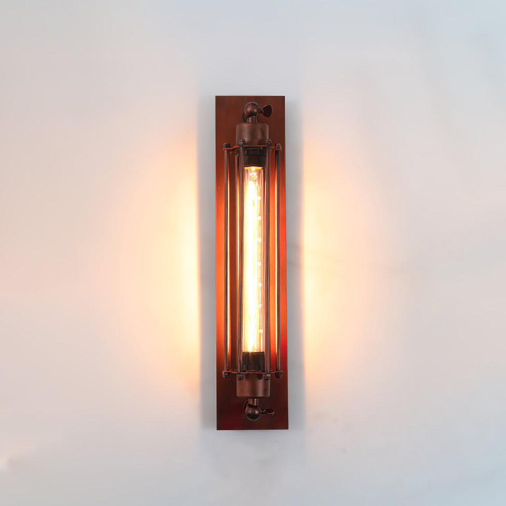 FENWICK VINTAGE BRASS WALL SCONCE