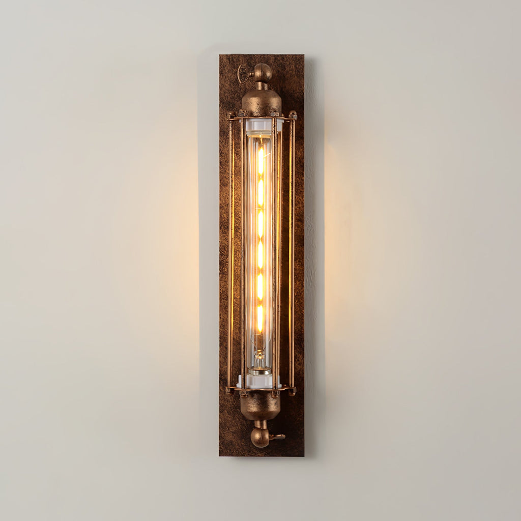 FENWICK VINTAGE BRASS WALL SCONCE